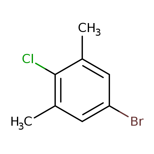 Brc1cc(C)c(c(c1)C)Cl