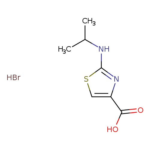 CC(Nc1scc(n1)C(=O)O)C.Br
