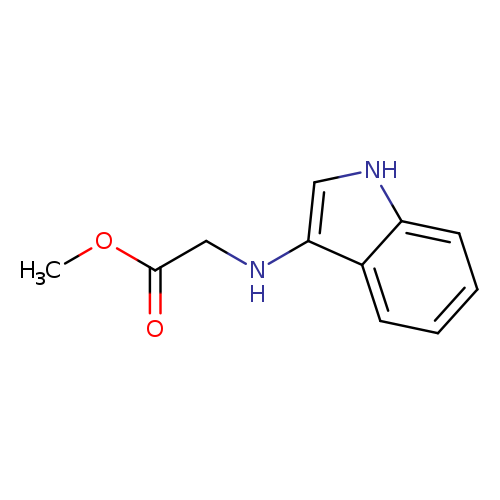 COC(=O)CNc1c[nH]c2c1cccc2
