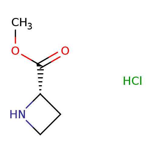 COC(=O)[C@@H]1CCN1.Cl