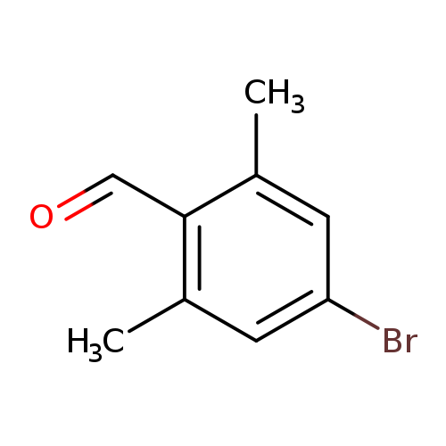 O=Cc1c(C)cc(cc1C)Br