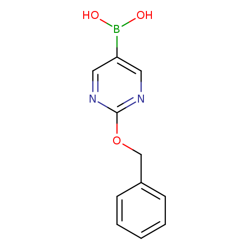 OB(c1cnc(nc1)OCc1ccccc1)O