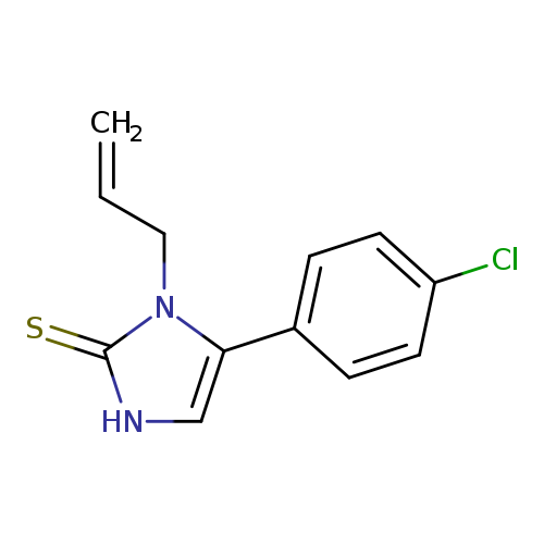 C=CCn1c(=S)[nH]cc1c1ccc(cc1)Cl