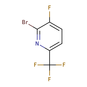 Fc1ccc(nc1Br)C(F)(F)F