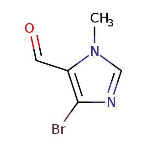 Cn1cnc(c1C=O)Br