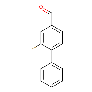O=Cc1ccc(c(c1)F)c1ccccc1