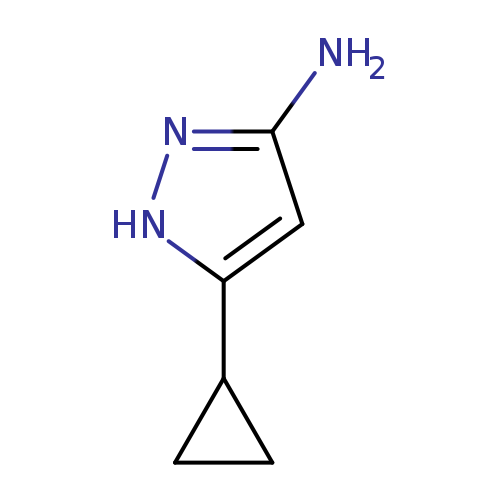 Nc1cc([nH]n1)C1CC1