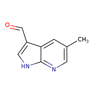 Cc1cc2c(C=O)c[nH]c2nc1