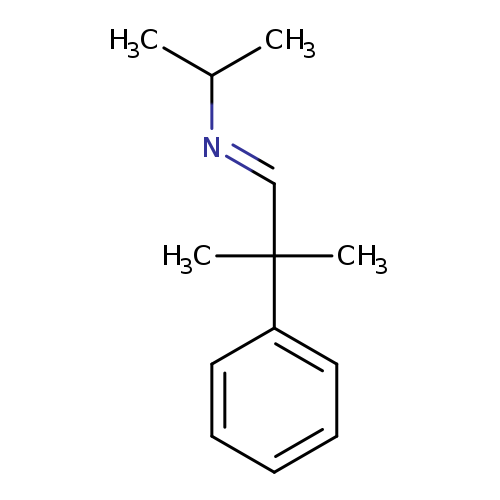 CC(/N=C/C(c1ccccc1)(C)C)C