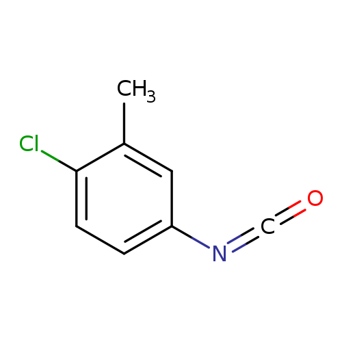 O=C=Nc1ccc(c(c1)C)Cl