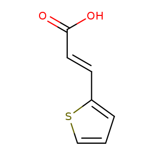 OC(=O)/C=C/c1cccs1