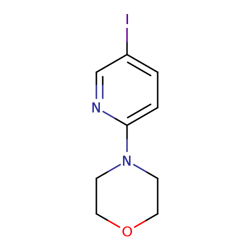 Ic1ccc(nc1)N1CCOCC1