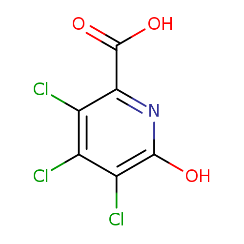 OC(=O)c1nc(O)c(c(c1Cl)Cl)Cl