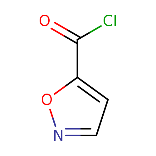 ClC(=O)c1ccno1