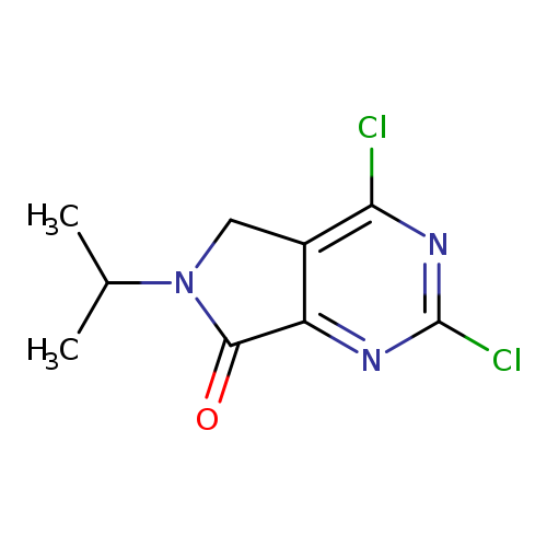 CC(N1Cc2c(C1=O)nc(nc2Cl)Cl)C