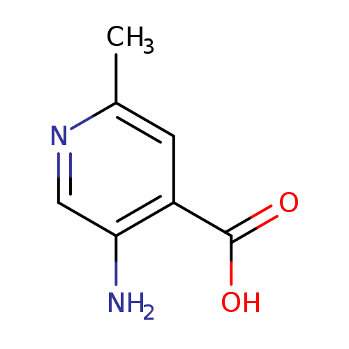 Cc1ncc(c(c1)C(=O)O)N