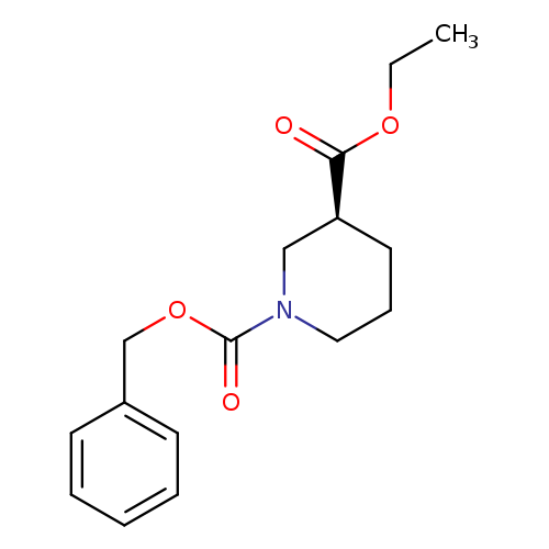 CCOC(=O)[C@H]1CCCN(C1)C(=O)OCc1ccccc1