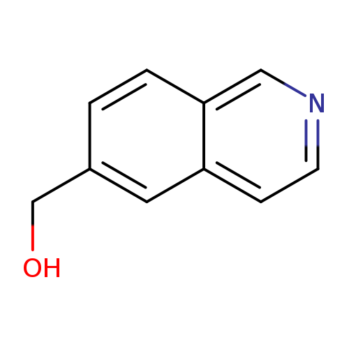 OCc1ccc2c(c1)ccnc2