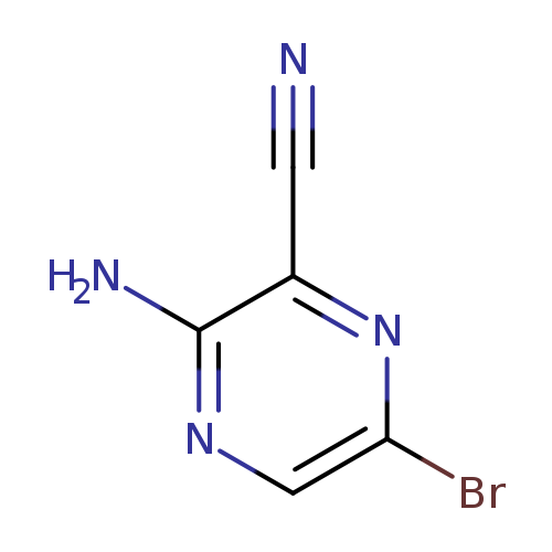 N#Cc1nc(Br)cnc1N