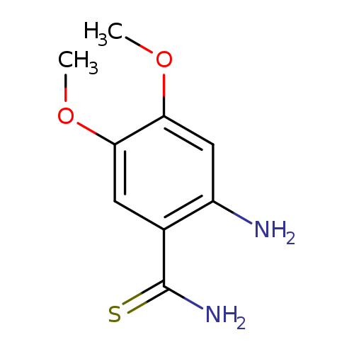 COc1cc(C(=S)N)c(cc1OC)N