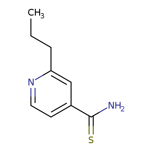 CCCc1cc(ccn1)C(=S)N