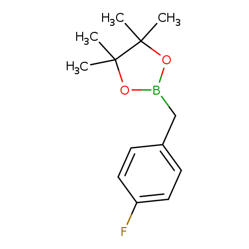 CC1(C)OB(OC1(C)C)Cc1ccc(cc1)F