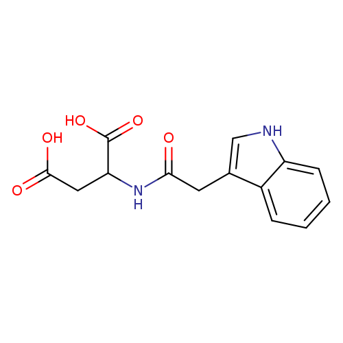 O=C(Cc1c[nH]c2c1cccc2)NC(C(=O)O)CC(=O)O