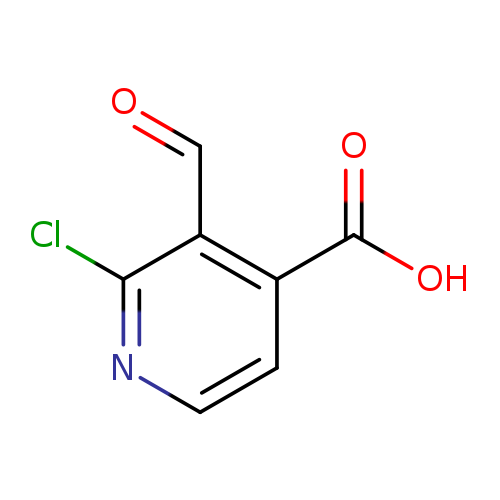 O=Cc1c(Cl)nccc1C(=O)O