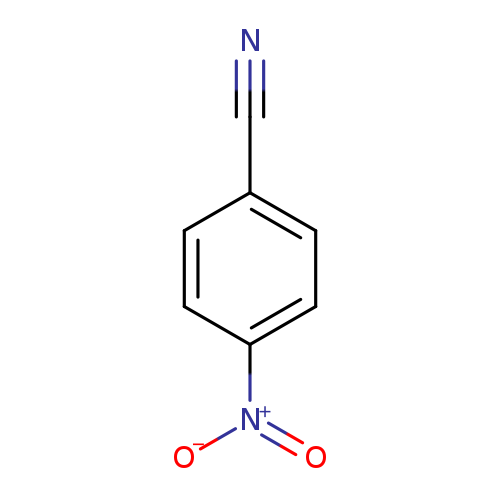 N#Cc1ccc(cc1)[N+](=O)[O-]