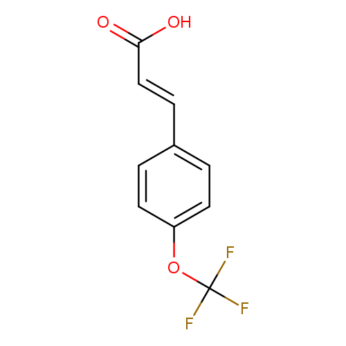 OC(=O)/C=C/c1ccc(cc1)OC(F)(F)F