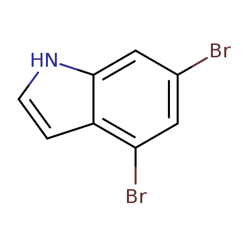 Brc1cc(Br)c2c(c1)[nH]cc2