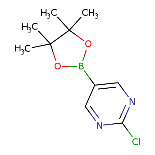 CC1(C)OB(OC1(C)C)c1cnc(nc1)Cl