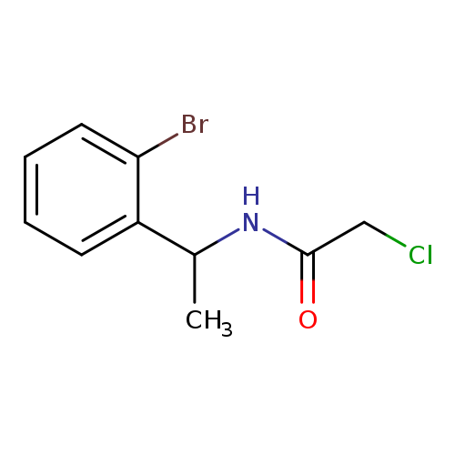 ClCC(=O)NC(c1ccccc1Br)C