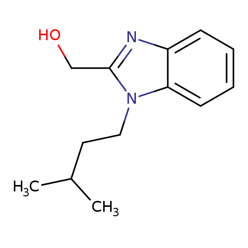 OCc1nc2c(n1CCC(C)C)cccc2