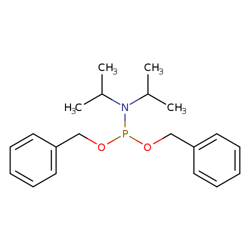 CC(N(P(OCc1ccccc1)OCc1ccccc1)C(C)C)C