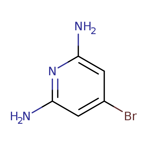 Brc1cc(N)nc(c1)N