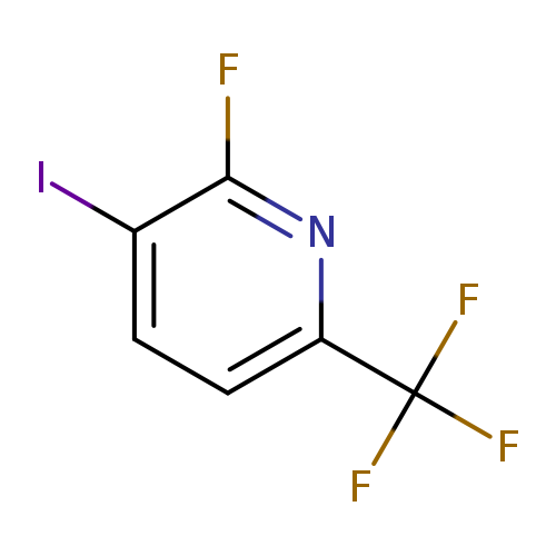 Ic1ccc(nc1F)C(F)(F)F