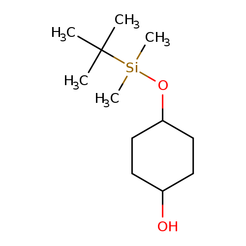 OC1CCC(CC1)O[Si](C(C)(C)C)(C)C