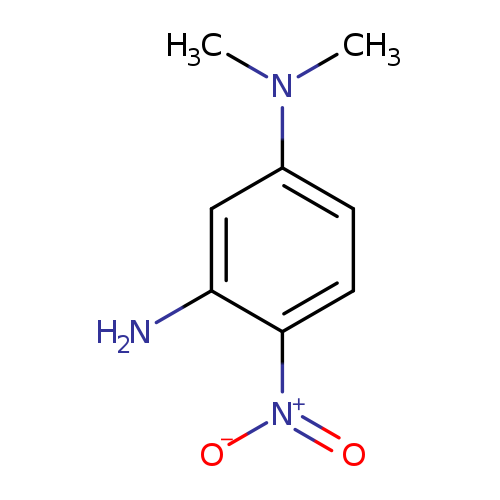 CN(c1ccc(c(c1)N)[N+](=O)[O-])C