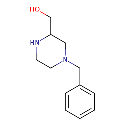 OCC1NCCN(C1)Cc1ccccc1