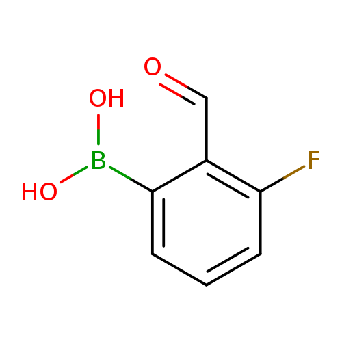 O=Cc1c(F)cccc1B(O)O