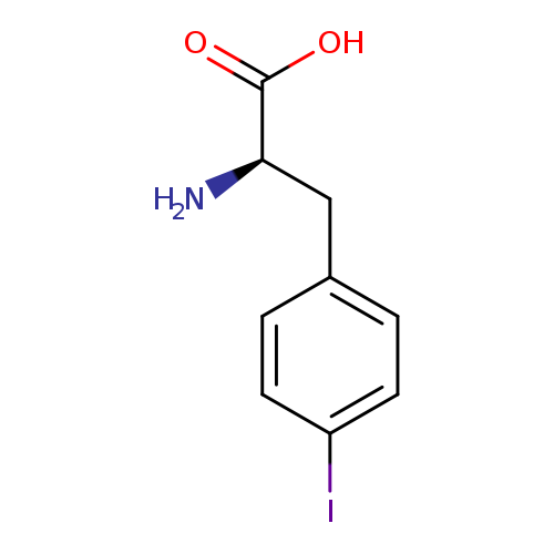 N[C@@H](C(=O)O)Cc1ccc(cc1)I