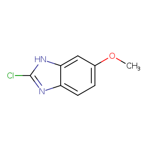 COc1ccc2c(c1)[nH]c(n2)Cl