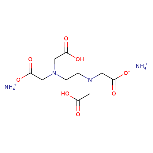 [O-]C(=O)CN(CC(=O)O)CCN(CC(=O)O)CC(=O)[O-].[NH4+].[NH4+]