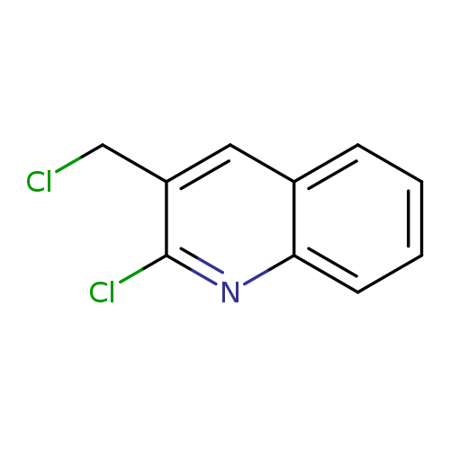 ClCc1cc2ccccc2nc1Cl