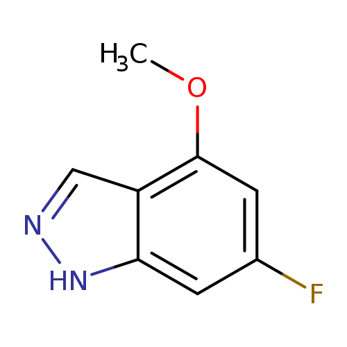 COc1cc(F)cc2c1cn[nH]2
