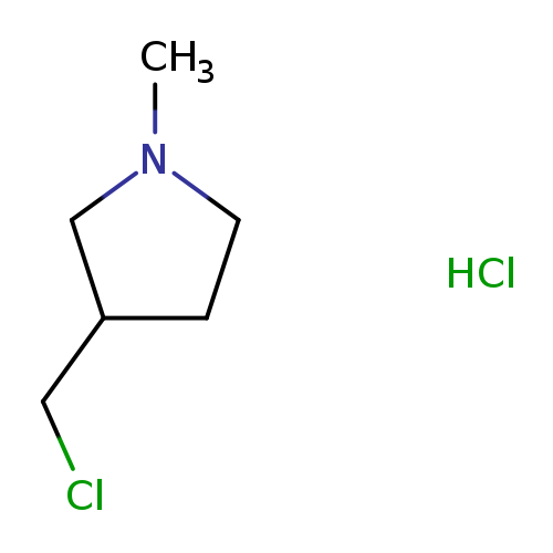 ClCC1CCN(C1)C.Cl