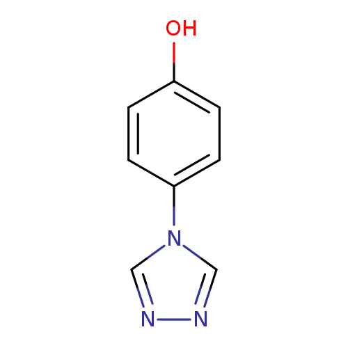 Oc1ccc(cc1)n1cnnc1
