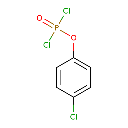 Clc1ccc(cc1)OP(=O)(Cl)Cl
