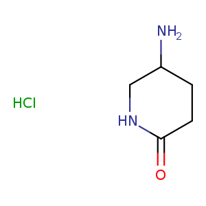 NC1CCC(=O)NC1.Cl